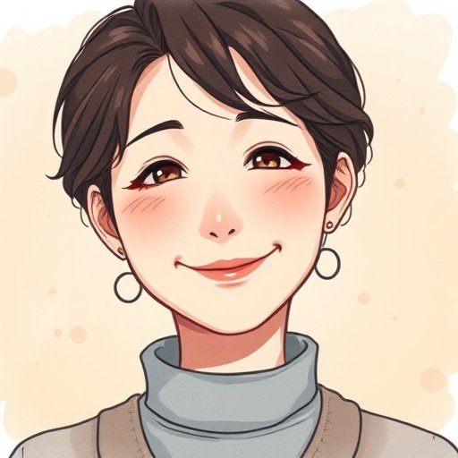 AI漫改短剧观众 温暖的大姐